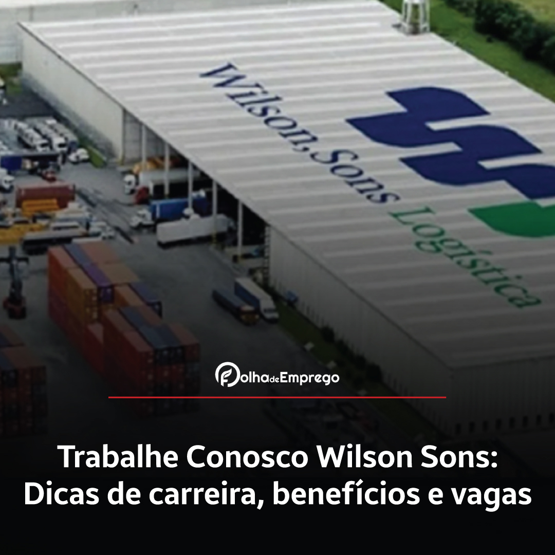 Trabalhe Conosco Wilson Sons